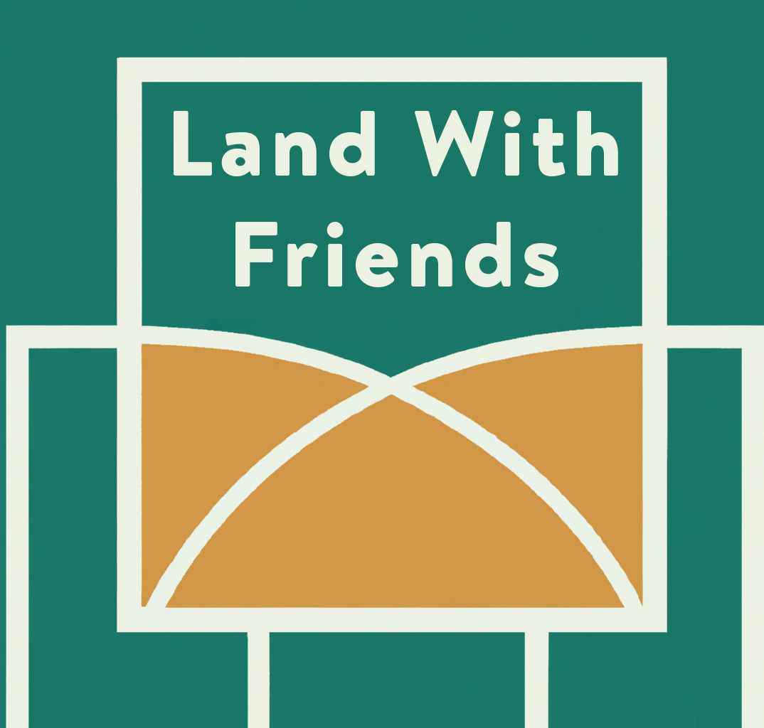 Land with friends logo